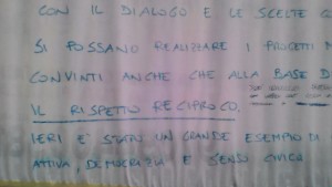 dialogo e rispetto, il giorno dopo